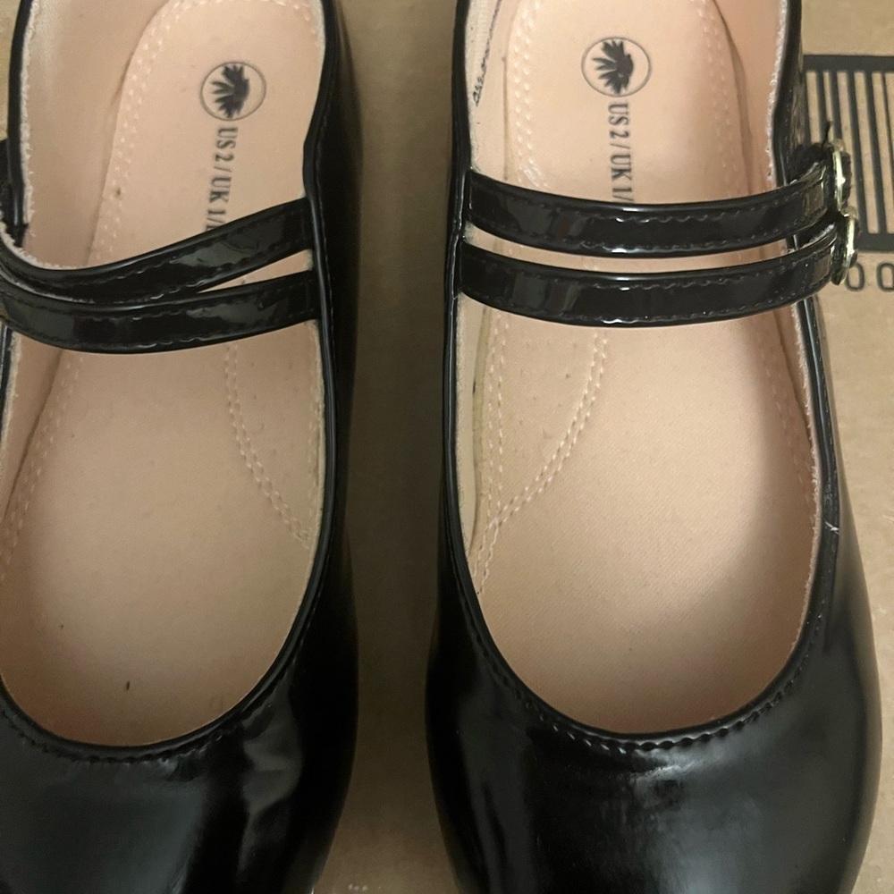 Black Patent Leather Mary Jane Shoes